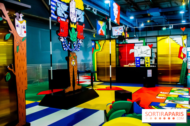 Castelbajac à la Galerie des Enfants du Centre Pompidou