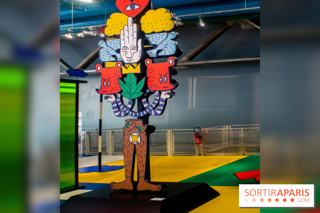 Castelbajac à la Galerie des Enfants du Centre Pompidou