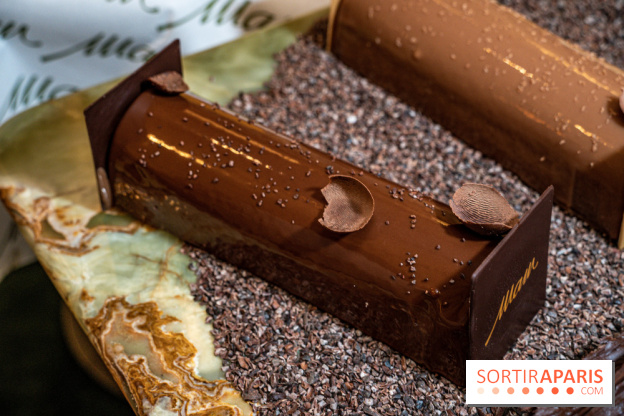 Photos : Les Bûches de Noël 2021 et galettes 2022 de Pierre Chirac et Stephanie Le Quellec