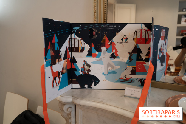 Photos : Les Bûches et chocolats de Noël de Pierre Marcolini 2021