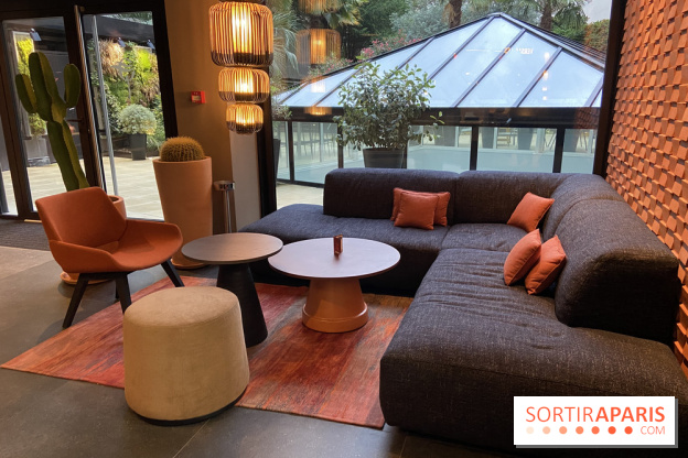 Oceania et sa terrasse en mode jardin méditerranéen à Paris