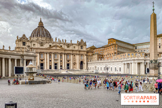 Visuel actualités - Pape Vatican place Saint Pierre