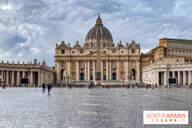 Visuel actualités - Pape Vatican place Saint Pierre