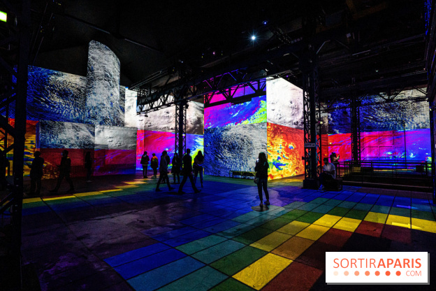 Photos : Destination Cosmos à l'Atelier des Lumières