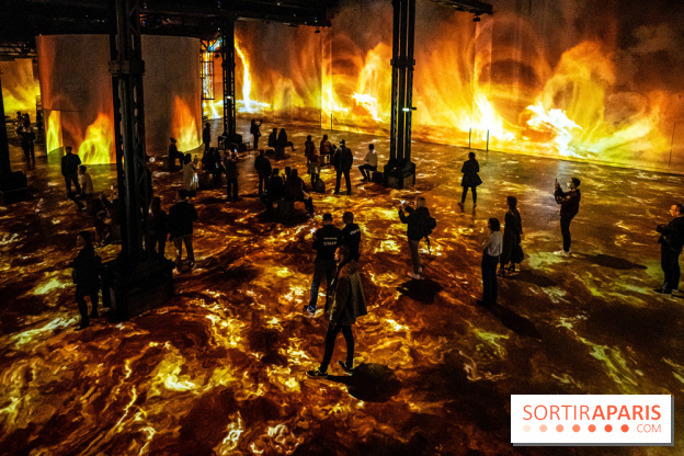 Photos : Destination Cosmos à l'Atelier des Lumières