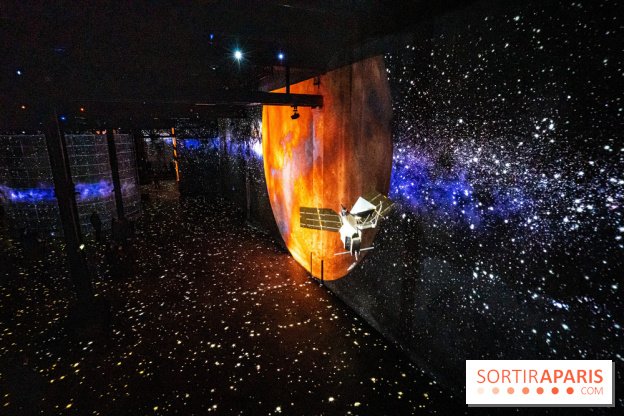 Photos : Destination Cosmos à l'Atelier des Lumières