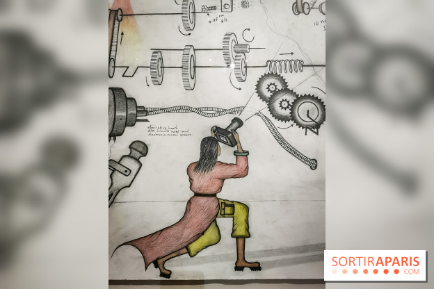 Exposition Abu Bakarr Mansaray à la Cité des Sciences et de l'Industrie - nos photos