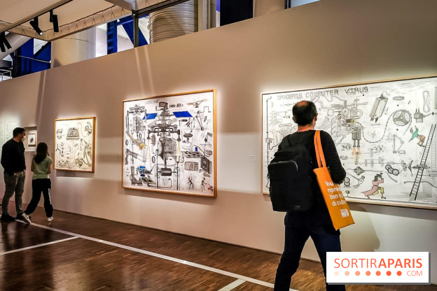 Exposition Abu Bakarr Mansaray à la Cité des Sciences et de l'Industrie - nos photos