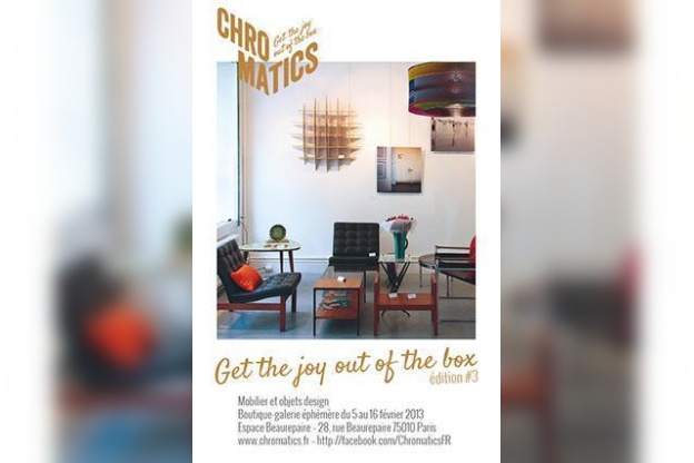 CHROMATICS- Get The Joy Out Of The Box edition #3 du 5 au 17 février 2013