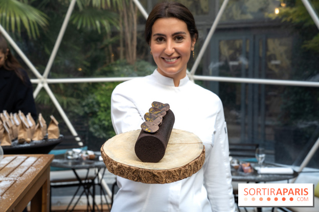La Bûche de Noël de Sarah Ifrah Ohana au Jardin Privé