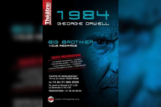  1984, Big Brother, George Orwell, Spectacle, Théâtre, Ménilmontant, Paris 