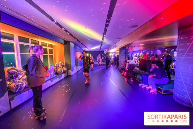 La piste de Roller gratuite aux galeries Lafayette