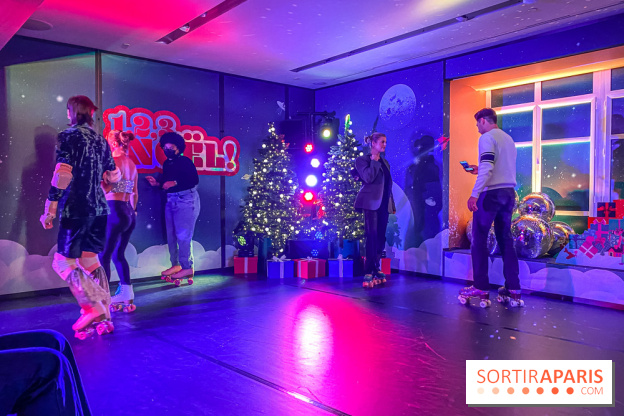 La piste de Roller gratuite aux galeries Lafayette