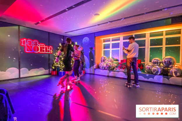 La piste de Roller gratuite aux galeries Lafayette