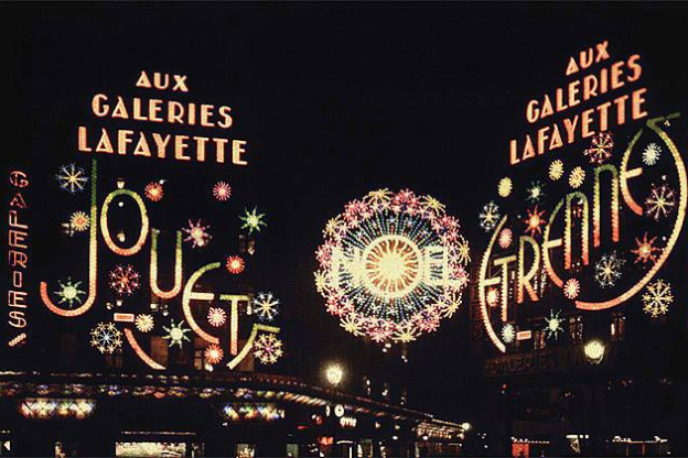 Illuminations de Noël en 1925 