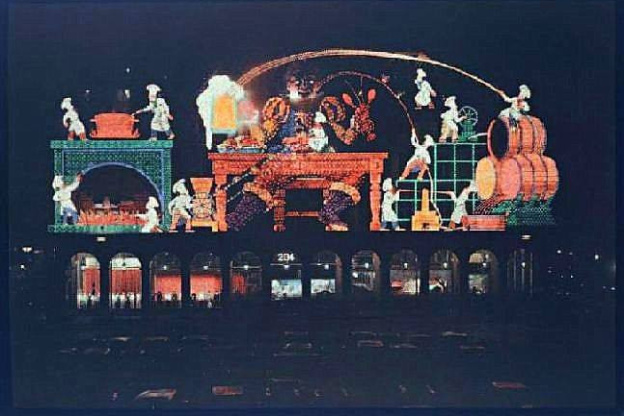 Illuminations de Noël en 1925 