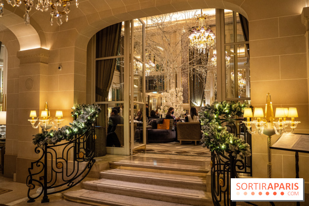 Le tea time de Noël du Crillon 