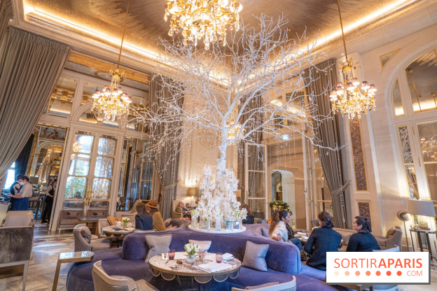 Le tea time de Noël du Crillon 