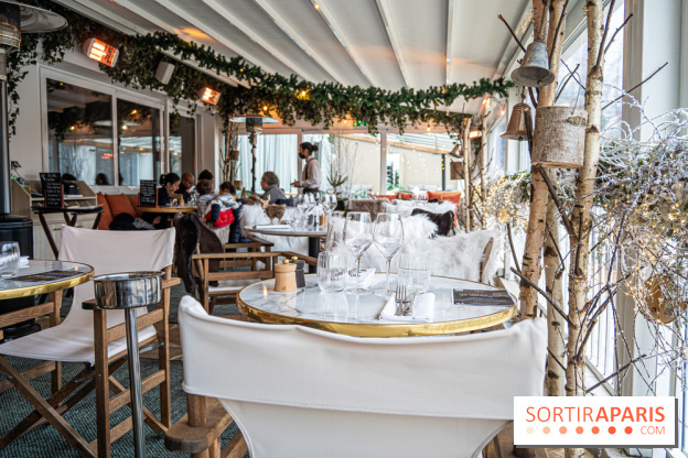 La Maison Louveciennes en chalet d'hiver, les photos