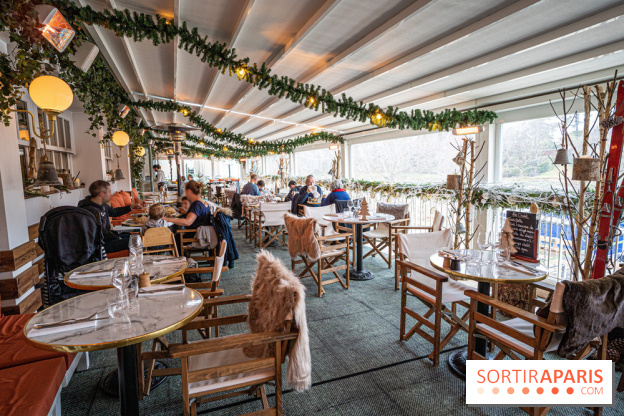La Maison Louveciennes en chalet d'hiver, les photos