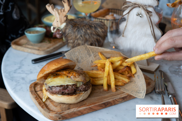 La Maison Louveciennes en chalet d'hiver, les photos