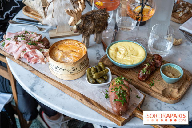 La Maison Louveciennes en chalet d'hiver, les photos