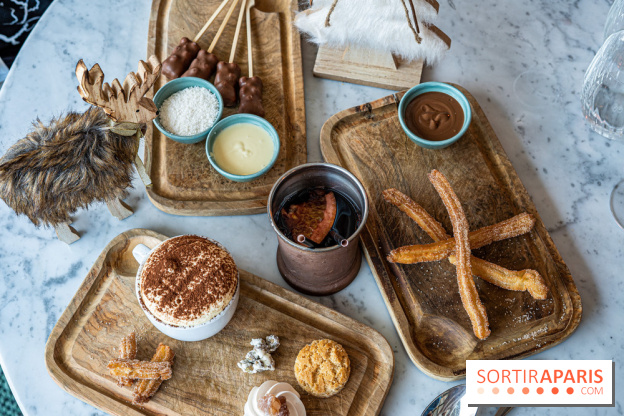 La Maison Louveciennes en chalet d'hiver, les photos