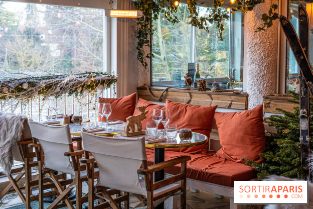 La Maison Louveciennes en chalet d'hiver, les photos