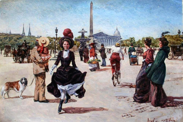 Paris en 1910 - 1920 peint par Léon Zeytline - PHOTOS