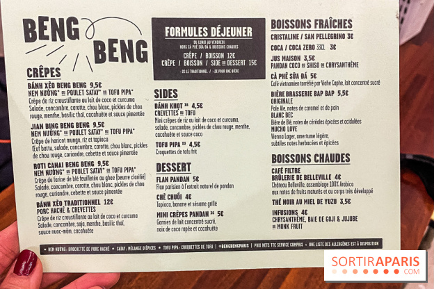 Beng Beng, le restaurant de Banh exo et autres galettes roulés
