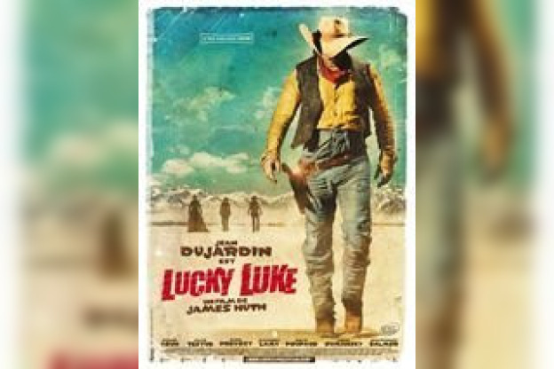 cow-boy, lucky luke, desert, Jean Dujardin