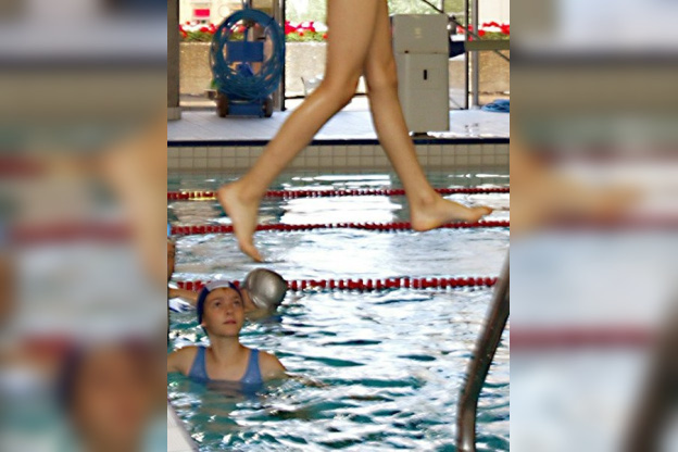 jambes, piscine