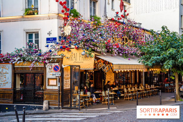 Les cafés fleuris de Paris