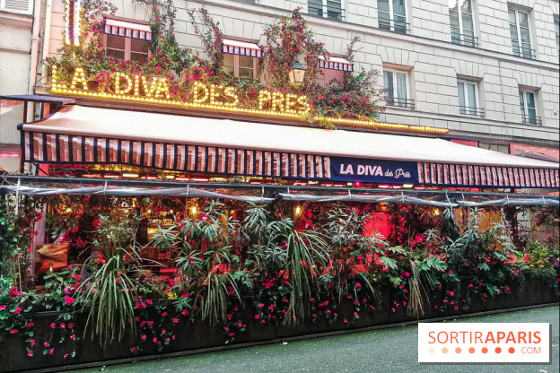 Les cafés fleuris de Paris