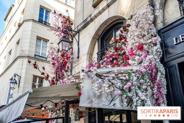 Les cafés fleuris de Paris
