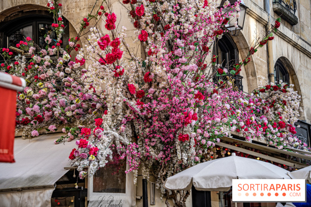 Les cafés fleuris de Paris