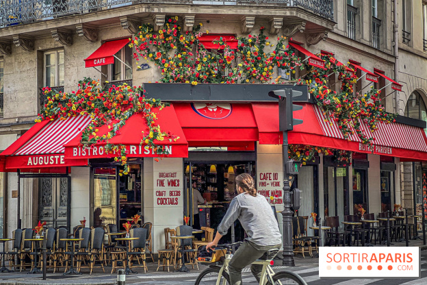 Les cafés fleuris de Paris