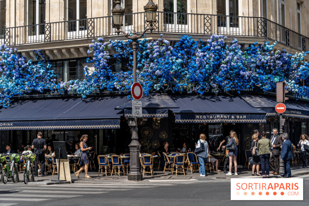 Les cafés fleuris de Paris