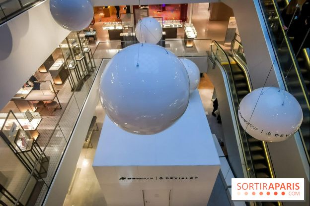 Expérience immersive Sound Journey to space à vivre à la Samaritaine : nos photos