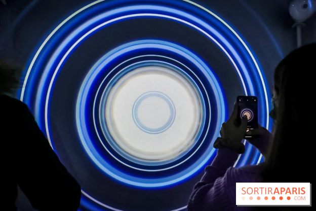 Expérience immersive Sound Journey to space à vivre à la Samaritaine : nos photos