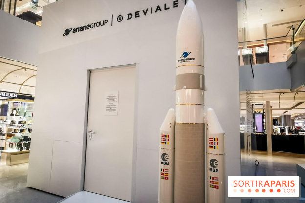 Expérience immersive Sound Journey to space à vivre à la Samaritaine : nos photos