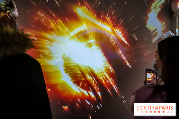 Expérience immersive Sound Journey to space à vivre à la Samaritaine : nos photos