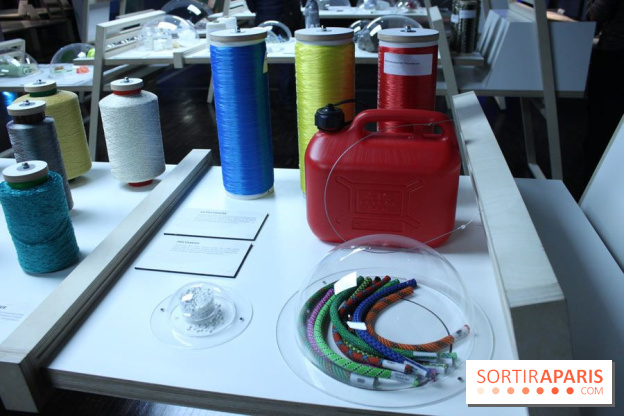 Futurotextiles 3 à la Cité des Sciences : fibres synthétiques