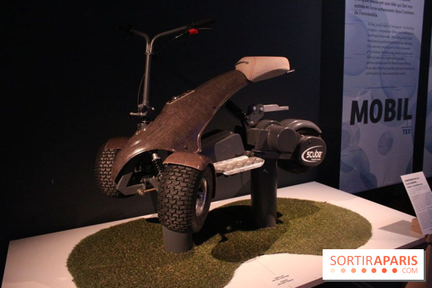 Scube Ci Flax, tricycle électrique en composite Lin