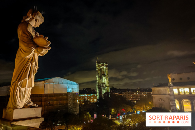 Visuels musée et monument - tour Saint-Jacques nuit