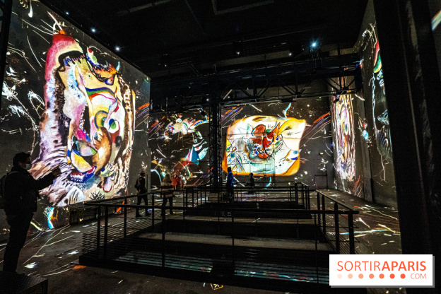 Exposition Kandinsky à l’Atelier des Lumières