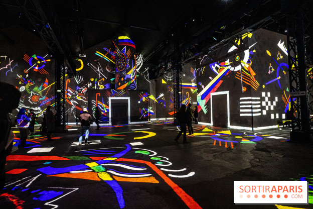 Exposition Kandinsky à l’Atelier des Lumières