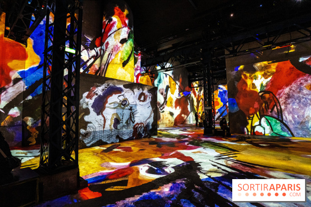 Exposition Kandinsky à l’Atelier des Lumières