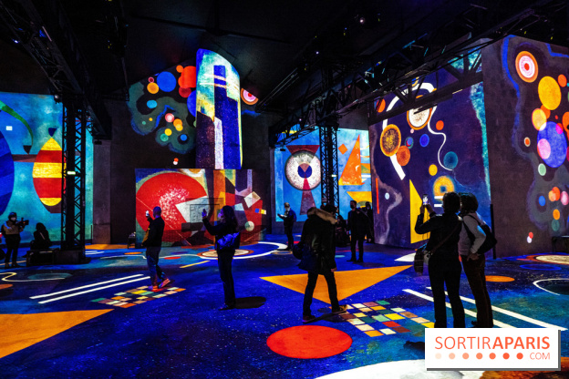 Exposition Kandinsky à l’Atelier des Lumières