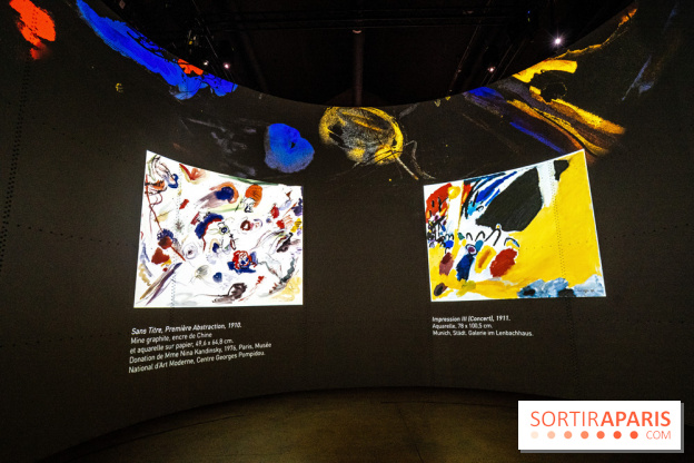 Exposition Kandinsky à l’Atelier des Lumières